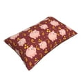 thumbnail image 3 of Balery Cute Pig with Coins Bedding Queen Pillow Cases - Envelope Closure - Soft Brushed Microfiber Fabric - Shrinkage and Fade Resistant Pillow Cases-20"x30", 3 of 9