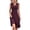 Purple, variant on Women's Slimming Sleeveless Fit-and-Flare Tummy Control Dress V Neck Wedding Guest Formal Dresses Summer Outfits 2026 Purple 2XL