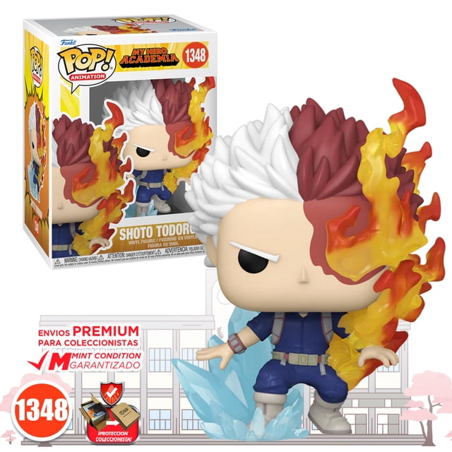 Funko Pop Shoto Todoroki #1348 My Hero Academia Anime Manga Original Funko Mitad Frio Mitad Caliente