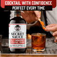 thumbnail image 2 of Bartender’s Secret Sauce USDA Organic Old Fashioned Cocktail Syrup, 16 fl oz Glass Bottle – Handcrafted Cocktail Mixer, 2 of 7