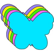 Small Assorted Color Creative Foam Cut-Outs - Butterfly