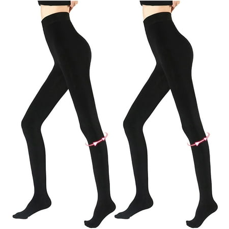 

BELLZELY Compression Socks for Women Clearance 2PC Fashion Women Pantyhose Solid Leggings Super Elastic Slim Casual Legging