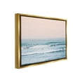 thumbnail image 4 of Stupell Industries Pastel Surfer Scene Sports Photography Gold Floater Framed Canvas Art Print Wall Art, 21 x 17, 4 of 10