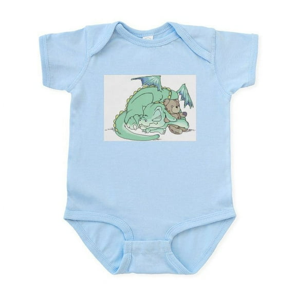 CafePress - Dragon Infant Creeper - Baby Light Bodysuit, Size Newborn - 24 Months