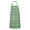 Green Alligators Icons, variant on Green Alligators Icons Pattern Apron-Garden Aprons for Women with Pockets-Cotton Linen Waterproof Kitchen Cooking Gardening Aprons Adjustable for Kitchen,Cooking,BBQ and Salon 33x27 Inch