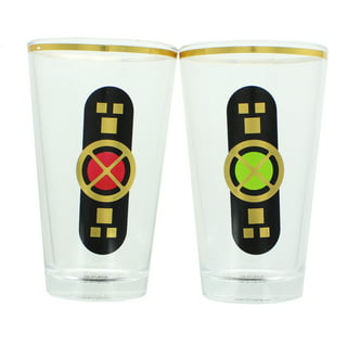 Star Wars Pint Glass Set | Lando's Lounge & Jedi Gym Pint Glasses | Set of 2