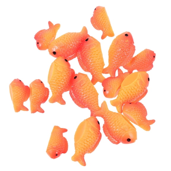 MERRYHAPY 16-Piece Realistic Plastic Aquarium Fish Ornaments Set, Decorative Fake Fish for Fish Tank and Home Aquarium