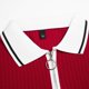 thumbnail image 3 of Playeras Elvqul Hombre Patchwork Deportivas Playa con Solapa Rojo Manga Corta, 3 of 5