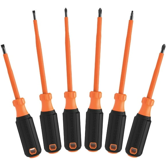 Juego de destornilladores Klein Tools 85076INS CON aislamiento 1000 V