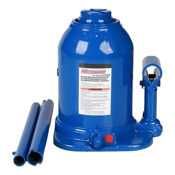 Westward Bottle Jack,20 ton Lifting Capacity 787LA0
