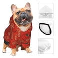 thumbnail image 3 of Balery Tomatoes Sudadera con Capucha para Perros Pequeños – Ropa para Mascotas, Disfraz para Perros y Gatos, Ideal para Fiestas y Cosplay-Small, 3 of 7