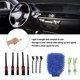 thumbnail image 5 of 11PCS Car Cleaning Detailing Brush Set Interior Exterior Plastic for Wheels Windshield Wipers Window GlassBlue, 5 of 5