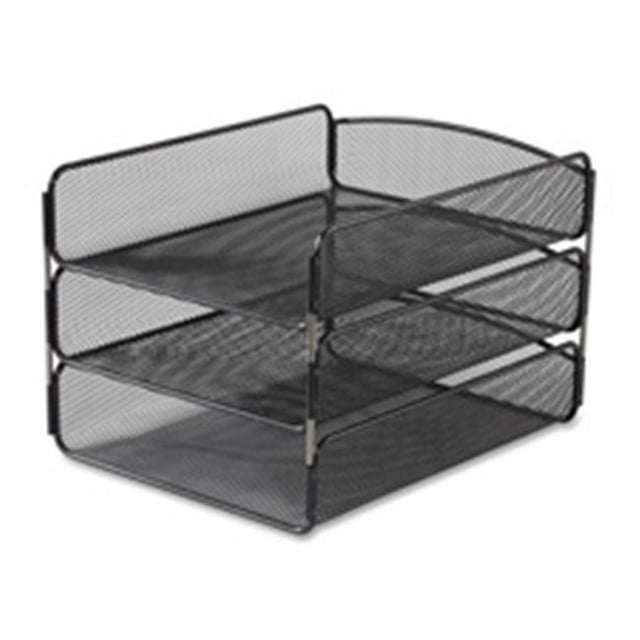 Onyx Letter Tray, White
