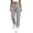 Dark Gray, variant on Cmfcve Cargo Pants for Women Lightweight Hiking Pants High Waist Drawstring Casual Joggers with Pockets
