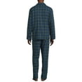 thumbnail image 2 of Hanes Men's and Big Men's Cotton Flannel Pajama Set, 2-Piece, 2 of 6