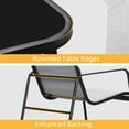 thumbnail image 2 of DWVO 3-Piece Outdoor Patio Furniture Set, Rocking Chair Set - 2 Rocking Chairs with Glass Coffee Table, Gray, 2 of 7