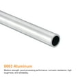thumbnail image 3 of Uxcell 16mm OD 12.4mm Inner Dia 300mm Length 6063 Aluminum Round Tube 2 Pack, 3 of 5