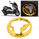 thumbnail image 4 of Tapa del tanque de combustible, aleación de aluminio Combustible de motocicleta Accesorio modificado para motocicleta Cubierta del tanque de combustible de motocicleta Durabilidad probada en el tiempo, 4 of 7
