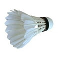 thumbnail image 2 of Monika Sports Fs 301 Badminton Feather Shuttlecocks , Good Choice For Practicing | White , Pack Of 3, 2 of 2