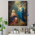 thumbnail image 4 of Annunciation Religious Canvas Wall Art，Spiritual Decor for Living Room Bedroom Hotel Religious Room, 4 of 8