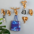 thumbnail image 3 of Resin Animal Shape Hook, Creative Different Animal Shaped Decorative Hooks For Wall, 3 of 8