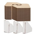 thumbnail image 1 of Paquete de 100 Protectores de Esquinas de Cartón Ajustables, Aptos para Marcos de 1 Pulgada, 1,5 Pulgadas y 2,1 Pulgadas, Protectores de Esquinas para Envío, Protector, 1 of 5