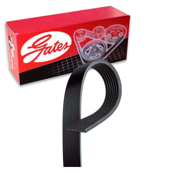 Gates Micro-V Serpentine Belt compatible with Honda Civic 1.8L L4 2006-2011