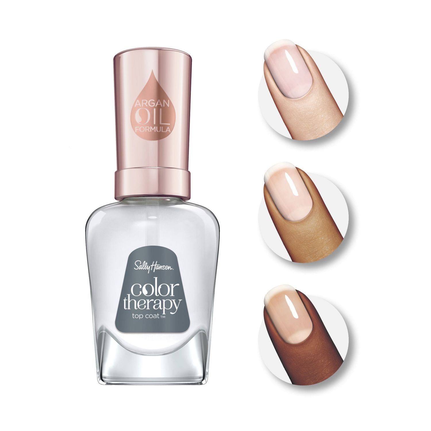 Sally Hansen - Vernis de protection Colour Therapy Un fini hautement brillant