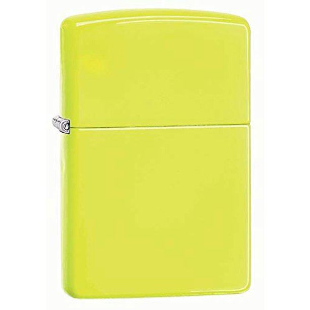 Zippo Neon Yellow Pocket Lighter