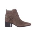 thumbnail image 4 of Womens Anne Klein Javen Block Heel Ankle Boots, Chestnut, 4 of 5