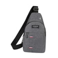 thumbnail image 3 of Bolso de pecho para hombre, mochila de pecho, mochila para correr, pescar, montar , ir de compras, senderismo, 3 of 8