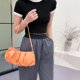thumbnail image 5 of Bolsa de mano para fiesta de mujer a la moda, para axilas, plisado en la nube, de mano de cuero PU Tmvgtek Para Estrenar, 5 of 8