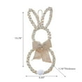 thumbnail image 2 of Wood Bunny With Bow Wall Hanging, 2 of 3