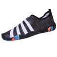 thumbnail image 1 of Pareja Playa Zapatos de agua Zapatos Traje de neopreno Natación Zapatos de surf 41 Negro Yuyangstore Zapatos de agua para mujer hombres, 1 of 8
