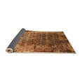 thumbnail image 2 of Ahgly Company Indoor Round Oriental Orange Industrial Area Rugs, 8' Round, 2 of 4