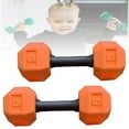 thumbnail image 2 of Miniature Baby Dumbbell Creative Miniature Plastic Dumbbells For Babies Toy, 2 of 3