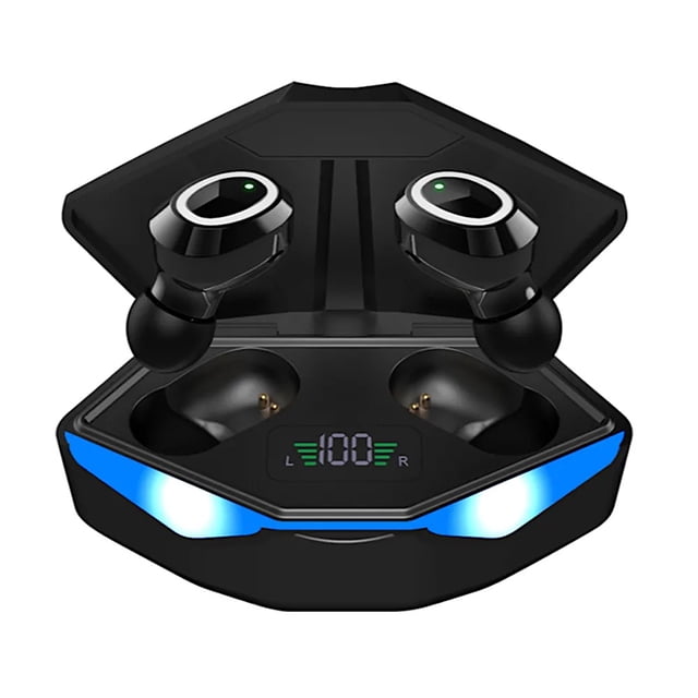 Audífonos inalámbricos gaming CONTOYSA M22L con estuche de carga Bluetooth 5.1