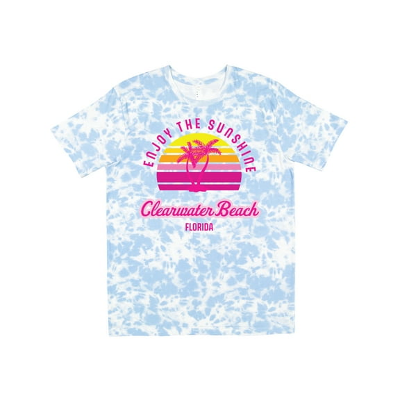 Inktastic Summer Enjoy the Sunshine Clearwater Beach Florida in Pink T-Shirt