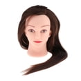 thumbnail image 3 of Cabeza de maniquí de 24,8 pulgadas, maniquí para peinar el cabello, cosmetología, cabeza de muñeca, peluquería marrón jinwen cabezas de maniquí de cabello, 3 of 8