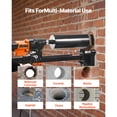 thumbnail image 4 of KFFKFF Diamond Core Drilling Machine, 0.8-10 in Drilling Range, Stand-Mounted Wet and Dry Core Drill Rig with 10 Bits, 2-Speed 470/800 RPM, UNC1 1/4-7 Thread, 2500W for Concrete, Brick, and Stone, 4 of 9