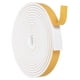 thumbnail image 1 of Cinta de sellado para puertas Uxcell, cinta de espuma autoadhesiva fuerte, relleno de huecos para puertas y ventanas, 1 pulgada x 1/4 pulgada x 16 pies blanca, 1 of 6