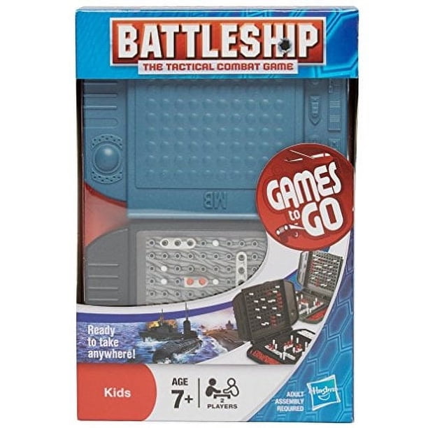 Juego Hasbro Gaming Battleship Grab & Go durante más de 7 años