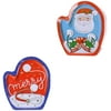 Southwit 2pcs Christmas Cookie Tins Glove Shaped Box Card Tin Candy Tins Holiday Containers Christmas Party Favors