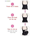 thumbnail image 5 of BadPiggies Women Body Shaper Cincher Corset Zipper Shapewear Vest Adjustable Straps Slimming Waist Trainer, 5 of 9