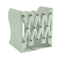 Adjustable Bookends, Premium Book Ends for Shelves, Metal Bookend for Heavy Books, Desk Magazine File Organizer Holder Extends up to 18.9 in, Book Stopper for Home, Office, 1 Pcs, 5.91x3.94x7.48"