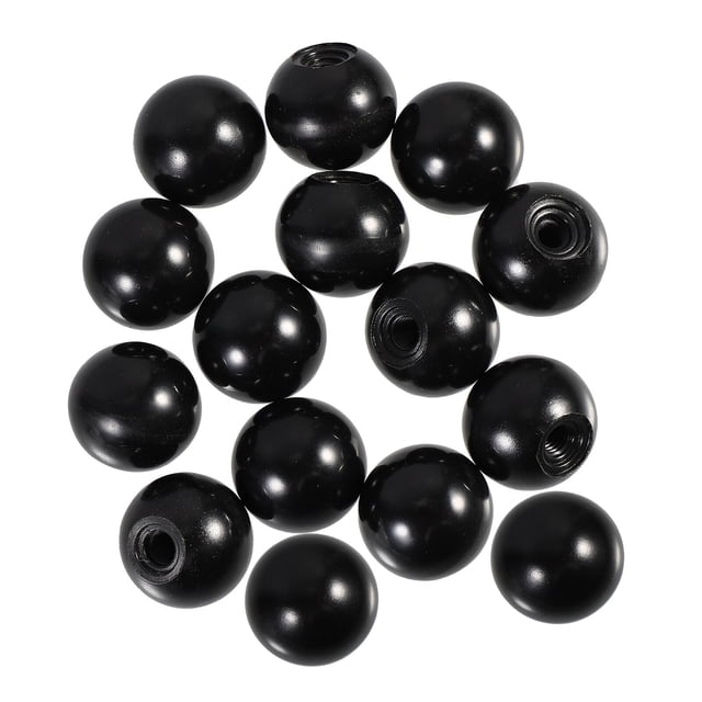 FENGGUIQU 15Ud Manijas Bola De Negras Para Máquinas Con Material Premium Y Montaje En Casa