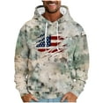 thumbnail image 1 of Sudadera con capucha para hombre, estilo casual, con estampado de la antigua Grecia, para deportes, blusa de poliéster., 1 of 4