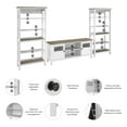 thumbnail image 4 of Mayfield Farmhouse 60W TV Stand with Bookcases - Engineered Wood, 4 of 10
