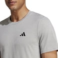 thumbnail image 2 of Men's adidas Train Essentials Feelready Training Tee Color: Medium Gray Size: XL, 2 of 4
