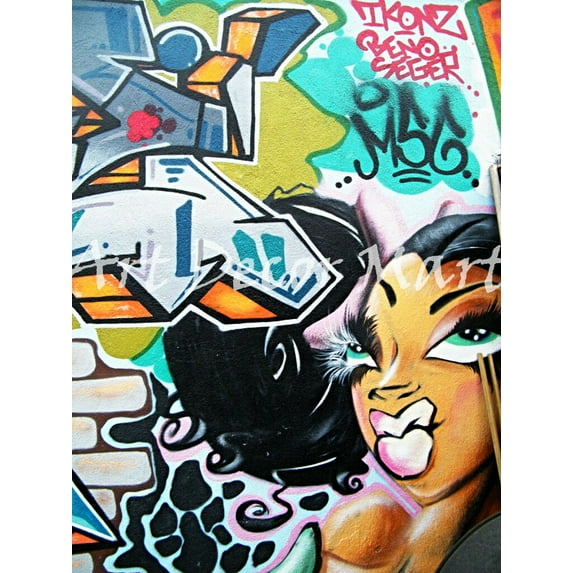 Graffiti Art LVIII - CANVAS OR PRINT WALL ART